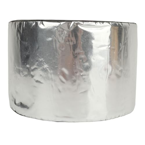 TOPINCN Klebeband, Aluminiumfolie Selbstklebeband, 10 M × 10 Cm X 1,2 Mm Metall Duckelbänder, Trockner Entlüftungsklebeband für Leitungen, Versiegelung, Pflaster, Ofenofen TOPINCN Klebeband, Aluminiumfolie Selbstklebeband, 10 M × 10 Cm X 1,2 Mm Metall Duckelbänder, Trockner Entlüftungsklebeband für Leitungen, Versiegelung, Pflaster, Ofenofen von TOPINCN