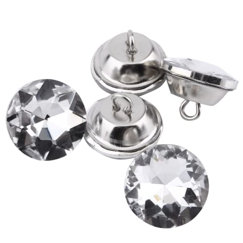 TOPINCN Knöpfe, Kristall Diamante Knöpfe 50 Stück für Möbel für Kleid zum Selbermachen(20 mm / 0,79 Zoll) von TOPINCN