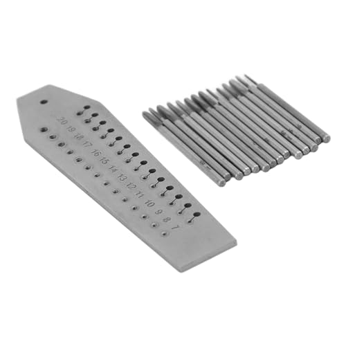 TOPINCN Miniatur-Gewinde-Tippen und Sterbchen-Set 0,7mm-2mm für Uhrenreparaturen Micro Taps Screwplate Kit TOPINCN Miniatur-Gewinde-Tippen und Sterbchen-Set 0,7mm-2mm für Uhrenreparaturen Micro Taps Screwplate Kit von TOPINCN
