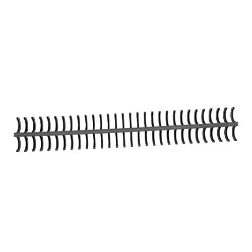 TOPINCN Premium -Qualität Spiralbindungsspule 10PCS 130 Blechkapazität mit 30 Löchern Zum Einfachen Öffnen und Schließungssatz Kit (BLACK) von TOPINCN