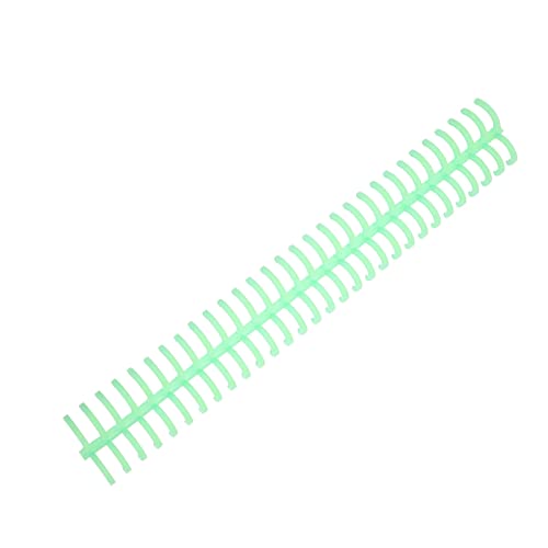 TOPINCN Premium -Qualität Spiralbindungsspule 10PCS 130 Blechkapazität mit 30 Löchern Zum Einfachen Öffnen und Schließungssatz Kit (GREEN) von TOPINCN
