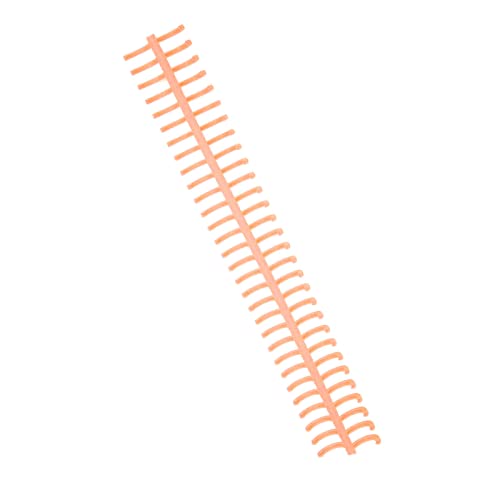 TOPINCN Premium -Qualität Spiralbindungsspule 10PCS 130 Blechkapazität mit 30 Löchern Zum Einfachen Öffnen und Schließungssatz Kit (ORANGE) von TOPINCN