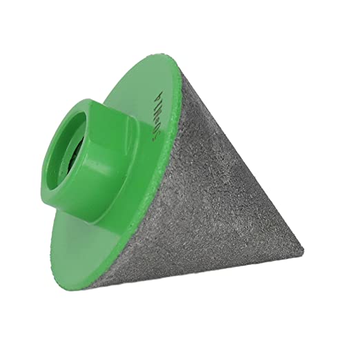 TOPINCN -Schrägschloss Bit Effizient 60 ° Fräsenbit Zur Gestaltung von Granit und Marmor (50MM) von TOPINCN