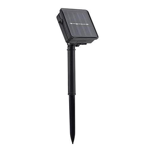 Solarbetriebene 30-LED-Kugelkugel-Lichterkette, warmweiß, Bunt, für Gartenbeleuchtung, Fensterdekoration mit Spike-Baum, Terrassen-Party-Dekoration (Colorful) von TOPINCN