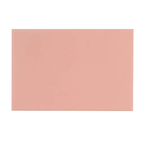 TOPINCN Stempelstempel, Farbige Sandwichs Carving Block, Gummi Geschnitzte Ziegel, Geformtes Impressor, DIY -Stempel -Making -Kit für Druckgrafik und Mehr Handwerk 15x10x0,8 Cm (Pfirsich und weiß) von TOPINCN