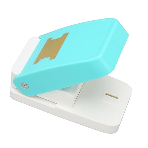 Tab Puncher für Papierhandwerk, DIY Lesezeichen Punch -Tool, Index -Etikett -Prägen -Tool, Selbstherstellung Separator -Seite Puncher für Scrapbooking, Journaling Tabs von TOPINCN