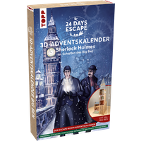 24 DAYS ESCAPE 3D-Adventskalender – Sherlock Holmes im Schatten des Big Ben von TOPP
