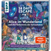 24 DAYS ESCAPE – Escape Room Adventskalender: Alice im Wunderland und das Geheimnis der Grinsekatze von TOPP
