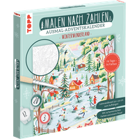 Adventskalender Malen nach Zahlen Winterwunderland von TOPP