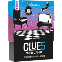 CLUE5 #90er-Jahre. 5 Hinweise, nur eine Lösung. Das Trend-Quiz für deine Tasche von TOPP