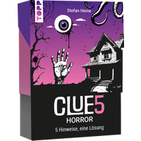 CLUE5 #Horror. 5 Hinweise, nur eine Lösung. Das Trend-Quiz für deine Tasche CLUE5 #Horror. 5 Hinweise, nur eine Lösung. Das Trend-Quiz für deine Tasche von TOPP