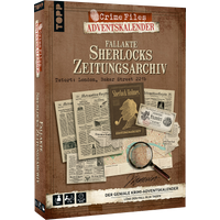 Crime Files – Fallakte: Sherlocks Zeitungsarchiv. Der geniale Krimi-Adventskalender von TOPP