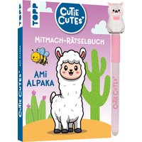 Cutie Cutes - Mitmach-Rätselbuch. Ami Alpaka von TOPP