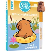 Cutie Cutes - Mitmach-Rätselbuch. Capi Capybara von TOPP