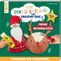 Der Verbastelblock für kreative Kids. Frohe Weihnachten von TOPP