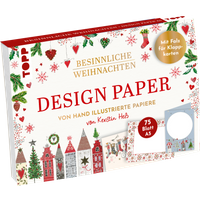Design Paper Besinnliche Weihnachten DIN A5. Mit Falz für Klappkarten von TOPP