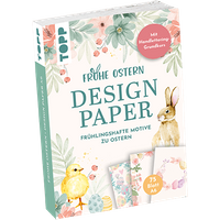 Design Paper Frohe Ostern A6 von TOPP