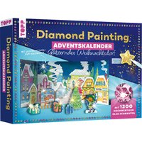 Diamond Painting Adventskalender Glitzerndes Weihnachtsdorf. Mit Material und Werkzeug für 24 Aufsteller Diamond Painting Adventskalender Glitzerndes Weihnachtsdorf. Mit Material und Werkzeug für 24 Aufsteller von TOPP