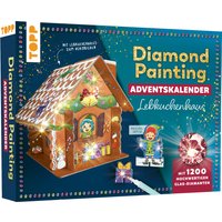 Diamond Painting Adventskalender Lebkuchenhaus. Mit Material und Werkzeug von TOPP