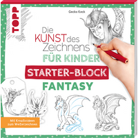 Die Kunst des Zeichnens für Kinder Starter-Block - Fantasy von TOPP