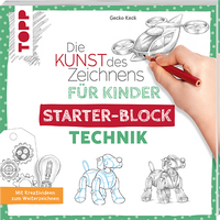 Die Kunst des Zeichnens für Kinder Starter-Block - Technik von TOPP