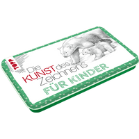 Die Kunst des Zeichnens für Kinder Zeichenmaterial mit Metalldose Die Kunst des Zeichnens für Kinder Zeichenmaterial mit Metalldose von TOPP