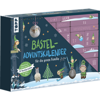 Familien-Bastel-Adventskalender - 24 Bastelprojekte mit Material von TOPP
