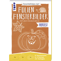 Fensterfolien-Set - Folien-Fensterbilder mit dem Kreidemarker - Herbst von TOPP