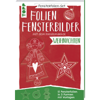 Fensterfolien-Set - Folien-Fensterbilder mit dem Kreidemarker - Weihnachten von TOPP