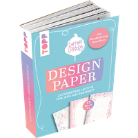 Handlettering Design Paper Block Cotton Candy A6 von TOPP