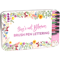 Handlettering Designdose Brush Pens Sag's mit Blumen Handlettering Designdose Brush Pens Sag's mit Blumen von TOPP