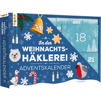 In der Weihnachtshäklerei - Der Adventskalender mit Material und Anleitungsbuch für 24 Häkelprojekte In der Weihnachtshäklerei - Der Adventskalender mit Material und Anleitungsbuch für 24 Häkelprojekte von TOPP