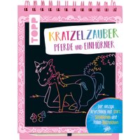 Kratzelzauber Pferde und Einhörner von TOPP