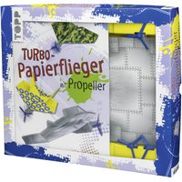 Kreativ-Set Turbo-Papierflieger mit Propeller von TOPP