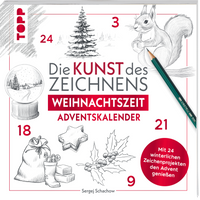 Kunst des Zeichnens Weihnachtszeit - Adventskalender Kunst des Zeichnens Weihnachtszeit - Adventskalender von TOPP