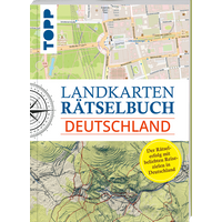 Landkarten Rätselbuch - Deutschland von TOPP