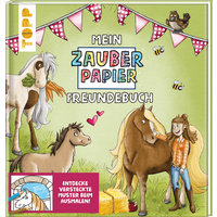Mein Zauberpapier Freundebuch Süße Pferde von TOPP