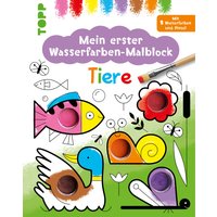 Meine erster Wasserfarben-Malblock - Tiere von TOPP