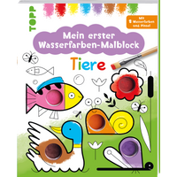Meine erster Wasserfarben-Malblock - Tiere von TOPP
