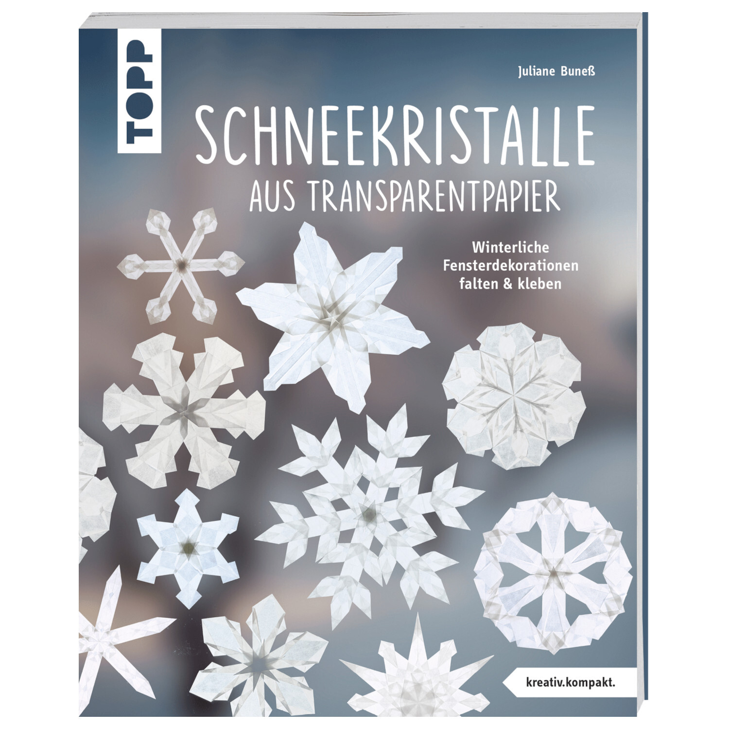 Schneekristalle aus Transparentpapier Schneekristalle aus Transparentpapier von TOPP