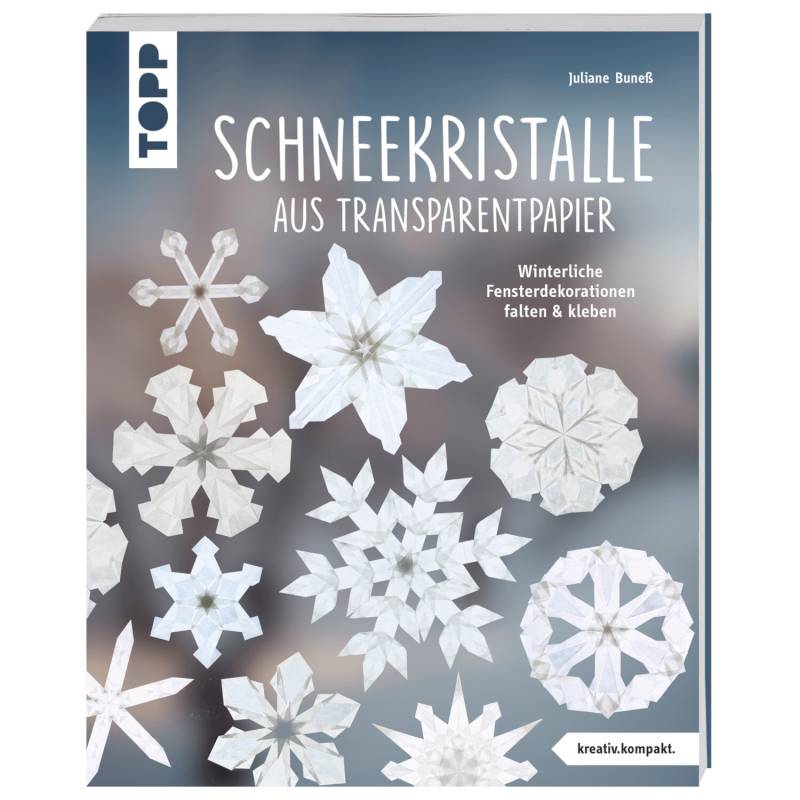 Schneekristalle aus Transparentpapier Schneekristalle aus Transparentpapier von TOPP