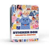 Sticker Box - Colorful Graphic von TOPP