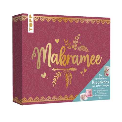 TOPP Makramee knüpfen - Die wunderbare Kreativbox: Der Einstieg in die wunderschöne Welt des Makramee knüpfen TOPP Makramee knüpfen - Die wunderbare Kreativbox: Der Einstieg in die wunderschöne Welt des Makramee knüpfen von TOPP