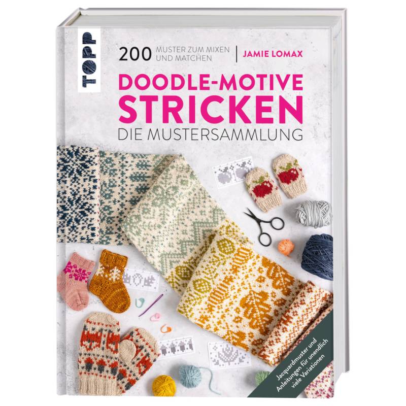 TOPP Doodle-Motive stricken - Die Mustersammlung deutsch von TOPP