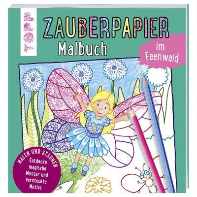 Zauberpapier Malbuch im Feenwald von TOPP