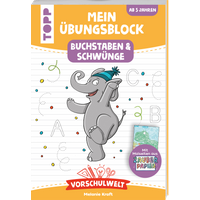 Vorschulwelt - Buchstaben und Schwünge Vorschulwelt - Buchstaben und Schwünge von TOPP