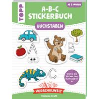 Vorschulwelt - Das A-B-C-Stickerbuch von TOPP