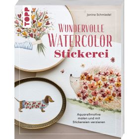 Wundervolle Watercolor Stickerei Wundervolle Watercolor Stickerei von TOPP
