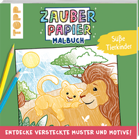 Zauberpapier Malbuch Süße Tierkinder von TOPP
