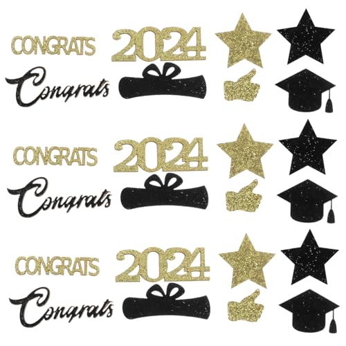 TOPPERFUN 1 Bachelor's Cap Certificate Confetti Diplom Konfetti Schule Sternenkonfetti für den Tisch Schild Abschluss Oh Abschlussfeier Abschluss Konfetti Papier Golden TOPPERFUN 1 Bachelor's Cap Certificate Confetti Diplom Konfetti Schule Sternenkonfetti für den Tisch Schild Abschluss Oh Abschlussfeier Abschluss Konfetti Papier Golden von TOPPERFUN